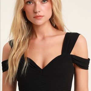 Lulus Black Bridesmaid Dress
